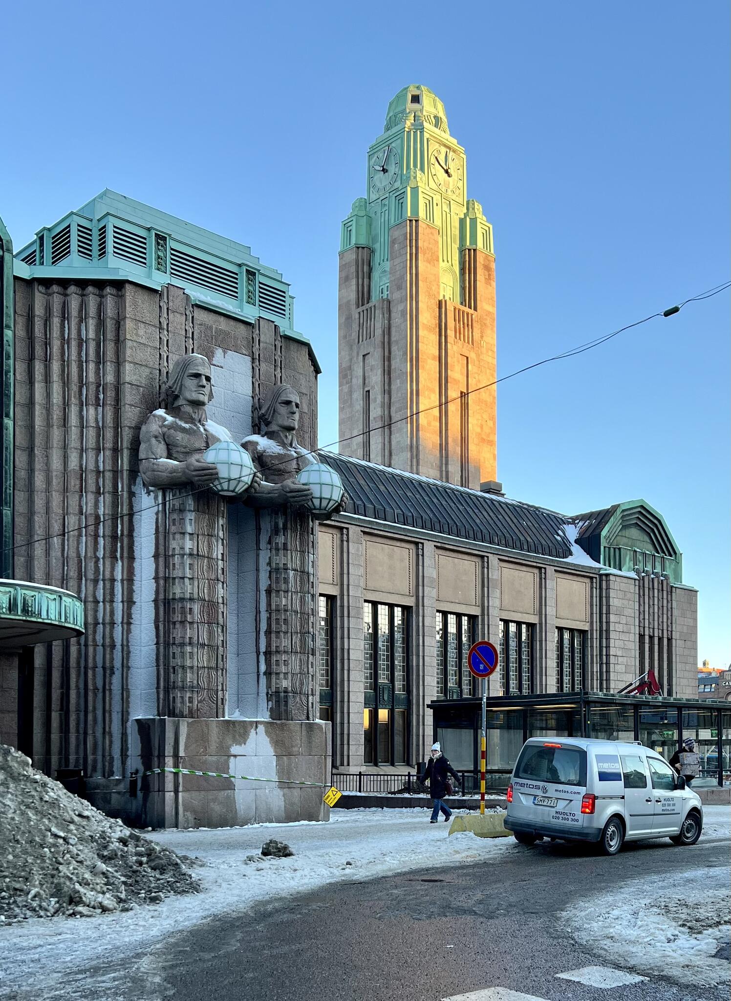 La gare centrale et autour